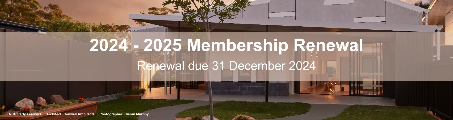 2024 9 Member Renewals Web Banner