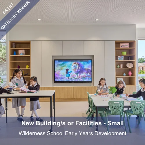 Wilderness School Early Years Development Category 4 New Buildings Small lead